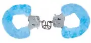Наручники, бондаж голубой