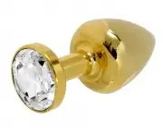 Анальные игрушки золотистый