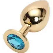 Анальные пробки голубой