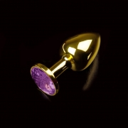 Анальные пробки фиолетовые