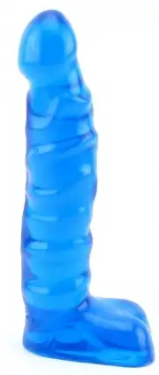 Фаллоимитаторы гелевые голубой