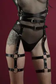 Эротическое белье черный