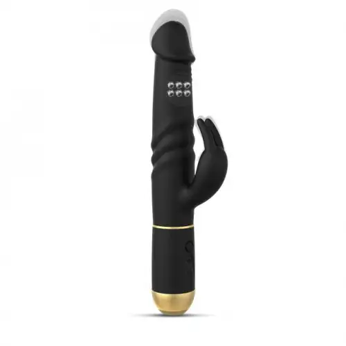 Вибратор Dorcel Furious Rabbit 2.0 с возвратно-поступательными движениями головки, перезаряжаемый photo 1