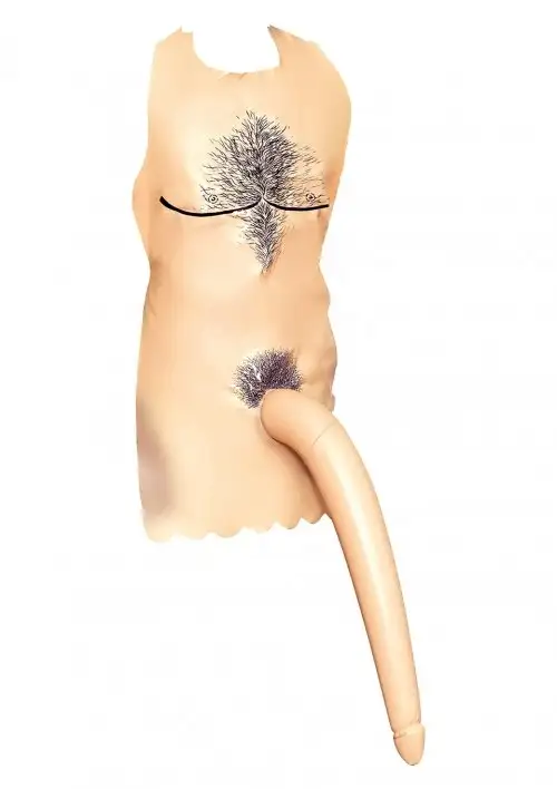 Передник с надувным пенисом DEL12200 photo 1