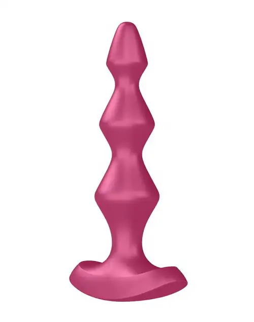 Анальный стимулятор-бусины с двумя моторами Satisfyer Lolli-Plug 1 (Berry) photo 1