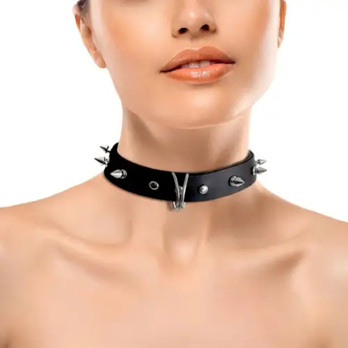 Ошейник с шипами Art of Sex - Collar Spikes photo 1