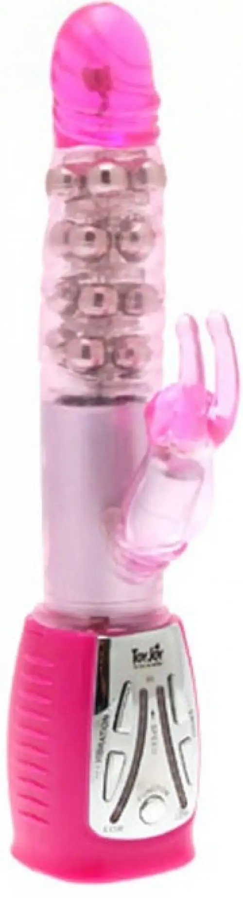 Вибратор BEADED BEAGLE PINK photo 1