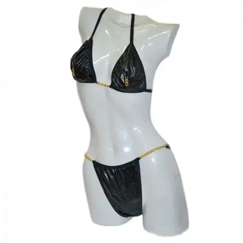 Комплект эротического белья, черный photo 1