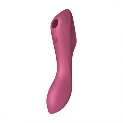 Вакуумный вибратор Satisfyer Curvy Trinity 3 Red photo 1