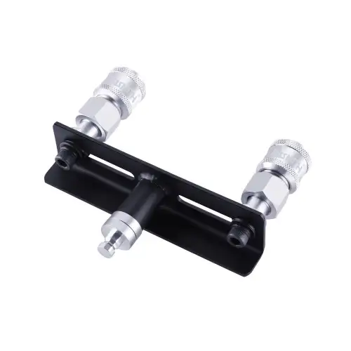 Двойной коннектор для секс-машин Hismith Quick Connector Adapter with Double Head, система KlicLok photo 1