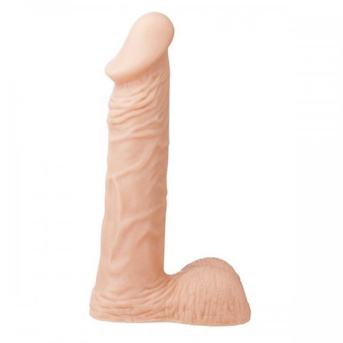 Фаллоимитатор XSkin 8 PVC Dong, телесный photo 1