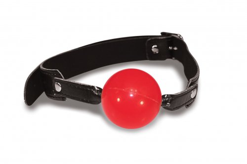 Кляп с шариком Sportsheets Solid Red Ball Gag photo 1