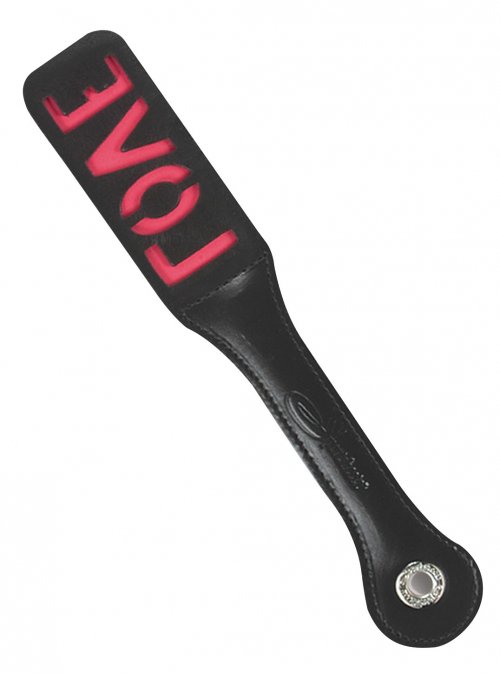 Шлепалка Sportsheets Leather Love Impression Paddle photo 1