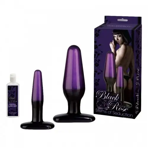 Набор анальных пробок BLACK ROSE ANAL TRAINER KIT photo 1