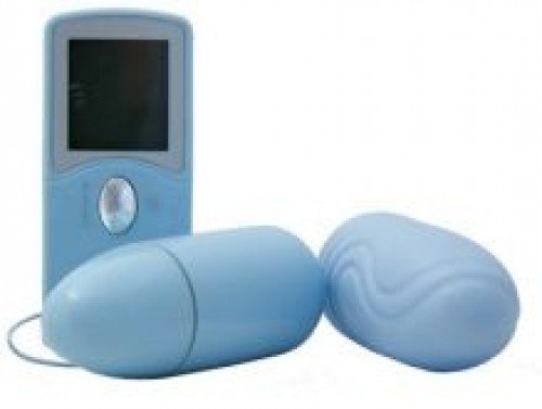 Вибромассажер REE Plunge, голубой photo 1