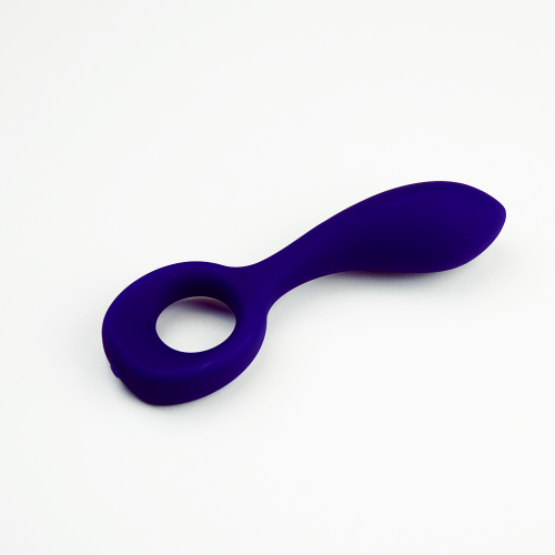 Анатомический вибратор для обоих партнёров Gpop - Royal Blue photo 1