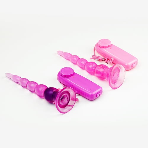 Анальная цепочка с мультискоростной вибрацией, 17смХ3см photo 1