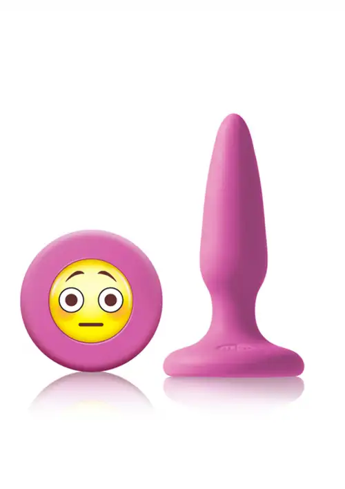 NS Novelties Mojis Mini Plug OMG маленькая анальная пробка, 7х2 см photo 1
