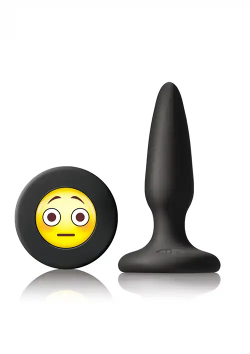 NS Novelties Mojis Mini Plug OMG маленькая анальная пробка, 7х2 см photo 1