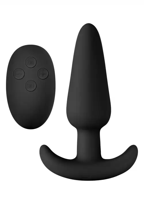 NS Novelties Renegade Rumble Wireless Plug - анальная пробка с дистанционным управлением, 10х3,7 см photo 1