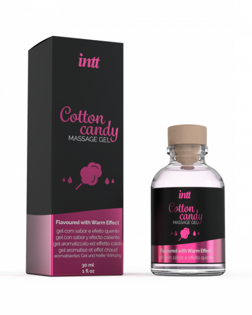 Innt Cotton Candy Gel - массажный гель сладкая вата, 30 мл photo 1