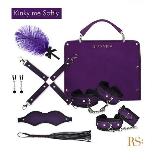 Подарочный набор для BDSM RIANNE S - Kinky Me Softly Purple: 8 предметов для удовольствия photo 1