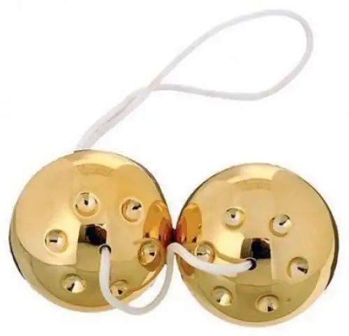 Вагинальные шары GOLD METAL BALLS photo 1