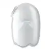 Вакуумный клиторальный стимулятор с вибрацией Satisfyer Glowing Ghost White photo 3