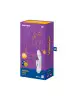 Смарт вибратор-кролик с двойным отростком Satisfyer Double Flex White photo 4