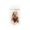 Боди Penthouse Blooming Era S/L Black, имитация гипюрового страплесса, открытые плечи photo 3