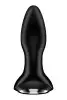 Анальная смарт вибропробка с жемчужным массажем Satisfyer Rotator Plug 2+ Black photo 7