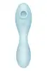 Вакуумный смарт-стимулятор с вибрацией Satisfyer Curvy Trinity 5 (Blue), управление со смартфона photo 2
