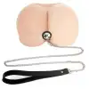 Силиконовая анальная пробка Art of Sex Silicone Anal Plug with Leash size S с поводком Black photo 4
