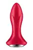 Анальная смарт-вибропробка с жемчужным массажем Satisfyer Rotator Plug 1+ Red photo 4