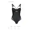 Боди из эко-кожи и кружева Loona Body black S/M - Passion photo 5