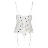 Корсет с подвязками + стринги LOVELIA CORSET white L/XL - Passion photo 6