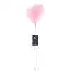 Щекоталка розовая Art of Sex - Feather Paddle, перо молодого индюка photo 3