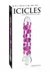 Стеклянный стимулятор Icicles No 7 Hand Blown Massager, 14,5х3,8 см photo 2