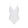 Боди с ажурным декором и открытым шагом Ursula Body white XXL/XXXL — Passion photo 3