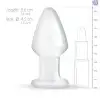 Стеклянная анальная пробка Gildo Glass Buttplug No. 25 photo 2