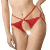 Сексуальные трусики с доступом Art of Sex - Lulu, размер XS-M, Красный photo 2