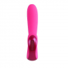Вибромассажер Climax Elite, Ariel Rechargeable 6x Silicone Vibe, Pink 15,2х3,3 см. photo 2