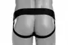 Tom of Finland Leather Jock Strap - трусы мужские photo 2