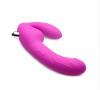 Royal Rider Vibrating Silicone Strapless Strap On Dildo - страпон, 21.5х3.8 см. photo 2
