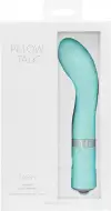 Роскошный вибратор PILLOW TALK - Sassy Teal с кристаллом Сваровски photo 11