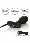 CalExotics Eclipse Ultra-Soft Probe - массажер простаты с вибрацией, 8.25х3.25 см photo 5