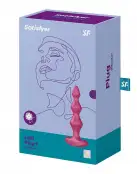 Анальный стимулятор-бусины с двумя моторами Satisfyer Lolli-Plug 1 (Berry) photo 5