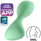 Анальная смарт-пробка с вибрацией Satisfyer Trendsetter Green photo 1