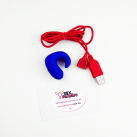 Мини-вибратор  на палец Gring Ocean Blue - Gvibe (Англия) photo 4