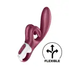 Вибратор-кролик Satisfyer Touch Me Red, двойной отросток, 3 мощных мотора photo 1